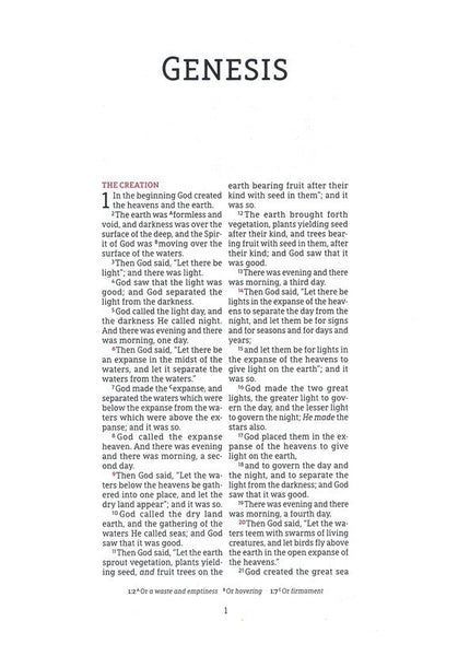 NASB Wide Margin Bible, Comfort Print, Leathersoft, Brown