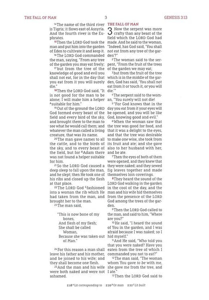 NASB Wide Margin Bible, Comfort Print, Leathersoft, Brown