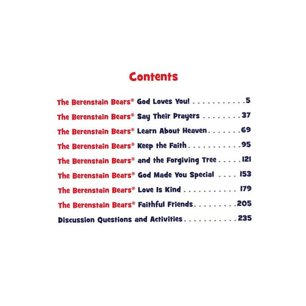 The Berenstain Bears Faith, Hope, and Love Treasury: 8 Books in 1