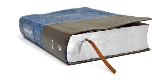 NIV The Woman's Study Bible, Imitation Leather, Blue and Brown