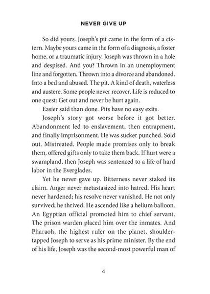 Never Give Up: God is Good When Life Isn't