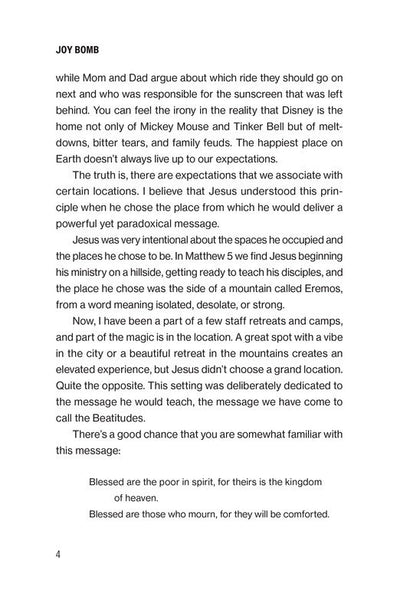 Joy Bomb: Unleash Jesus's Explosive Joy for an Extraordinary Life