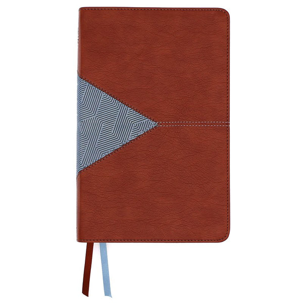 NIV Application Bible, Personal Size, Comfort Print, Brown/Blue