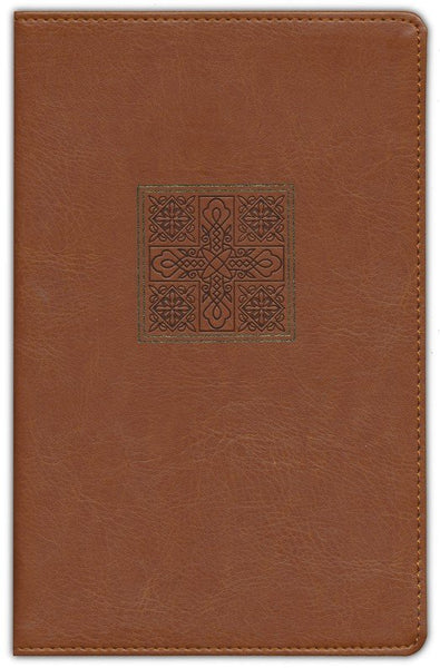 NASB Large Print Personal Size Bible, Leathersoft, Brown