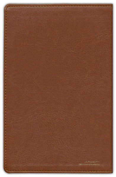 NASB Large Print Personal Size Bible, Leathersoft, Brown