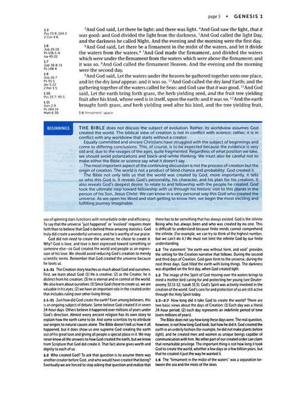 KJV Life Application Study Bible, Third Edition, Genuine Leather, Brown