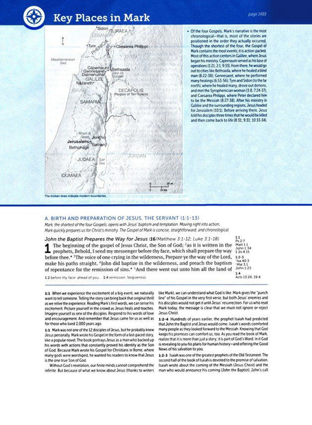 KJV Life Application Study Bible, Third Edition, Genuine Leather, Brown