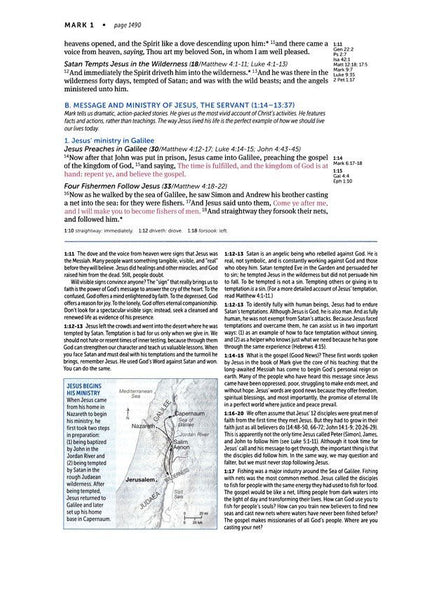 KJV Life Application Study Bible, Third Edition, Genuine Leather, Brown