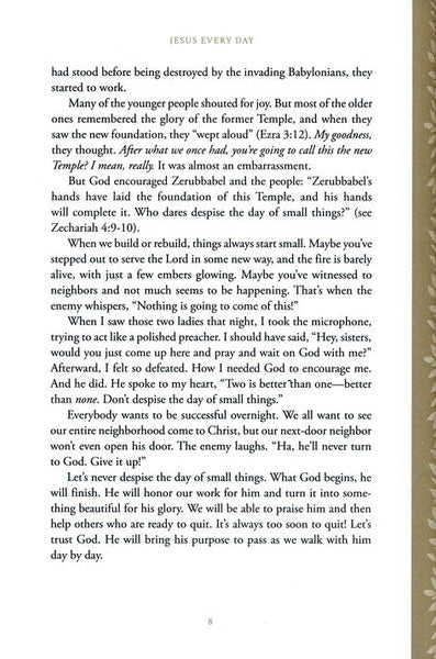 Jesus Every Day: Living by God's Unshakable Promises (A 100-Day Devotional)