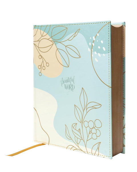 NIV Beautiful Word Coloring Bible, Large Print, Teal