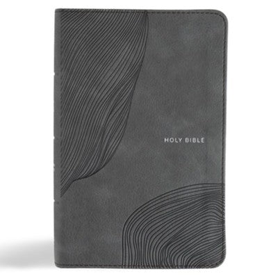 CSB Single-Column Compact Bible, Digital Study Edition, Charcoal