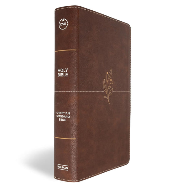 CSB Single-Column Personal Size Bible, Digital Study Edition, Brown