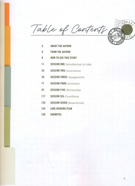 Luke in the Land - Bible Study Book with Video Access