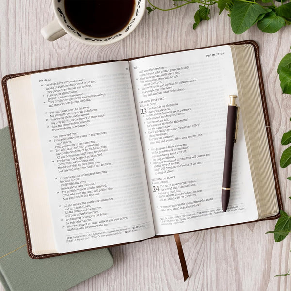 CSB Single-Column Personal Size Bible, Digital Study Edition, Brown