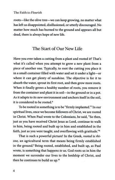 The Faith to Flourish: God's Design for a Rooted, Resilient, and Fruitful Life