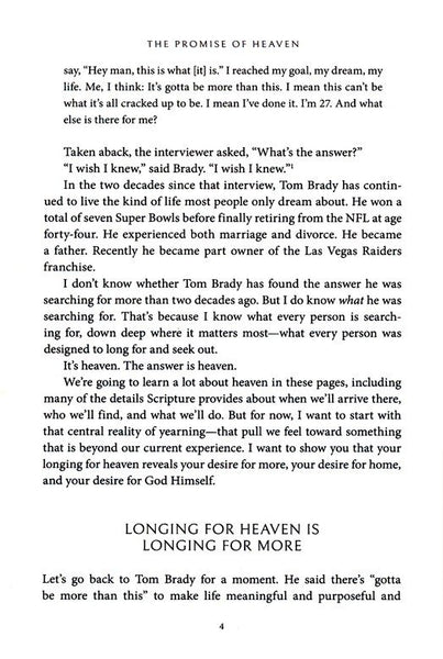 The Promise of Heaven: 31 Reasons to Get Excited About Your Eternal Home