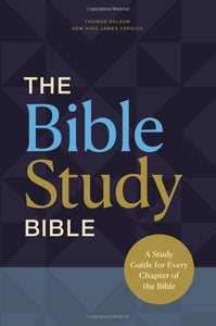 NKJV The Bible Study Bible, Comfort Print, Leathersoft, Brown