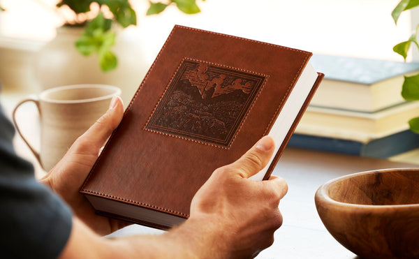 NKJV New Testament, Tracing Edition, Brown