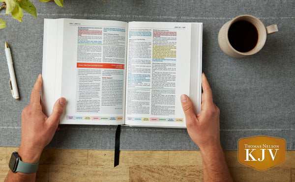 KJV Color Code Study Bible, Black
