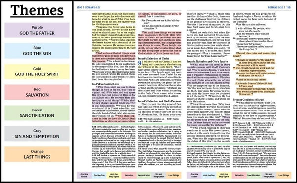 KJV Color Code Study Bible, Black