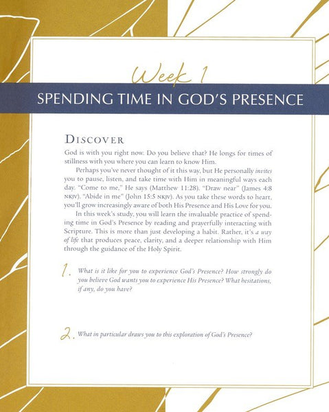 Jesus Calling 52 Week Bible Study: Experiencing the Presence of God