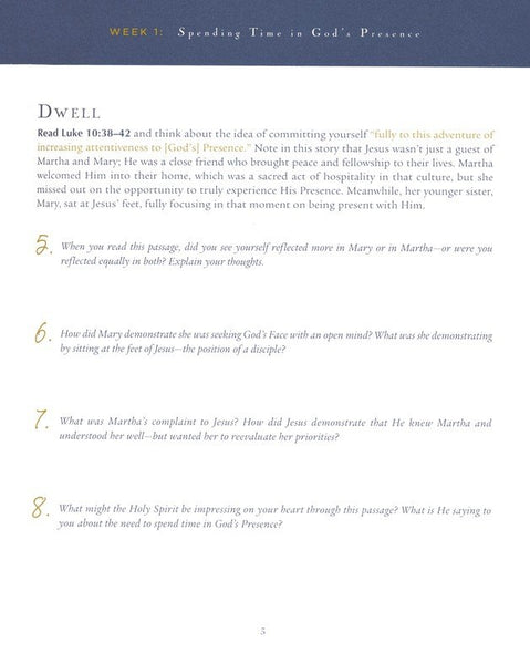 Jesus Calling 52 Week Bible Study: Experiencing the Presence of God