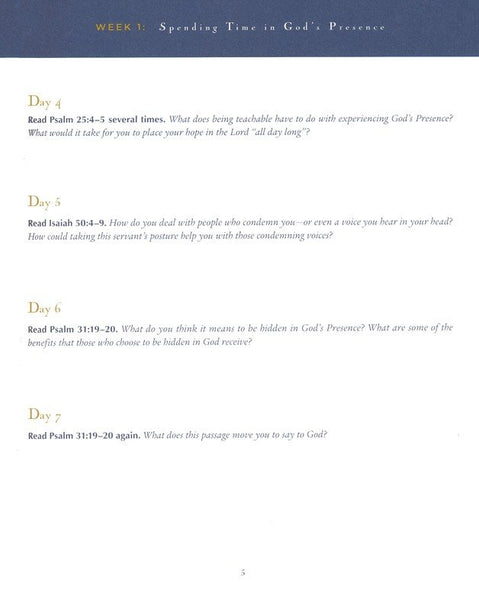 Jesus Calling 52 Week Bible Study: Experiencing the Presence of God