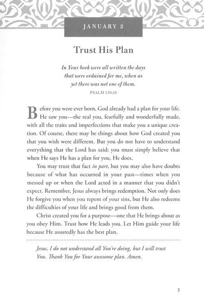 Trusting God with Today: 365 Devotions