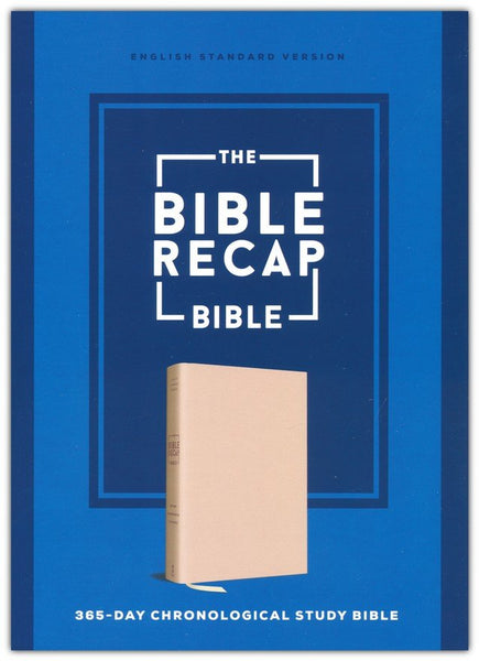The Bible Recap 365-Day Chronological Study Bible: English Standard Version - Imitation Leather, Pink