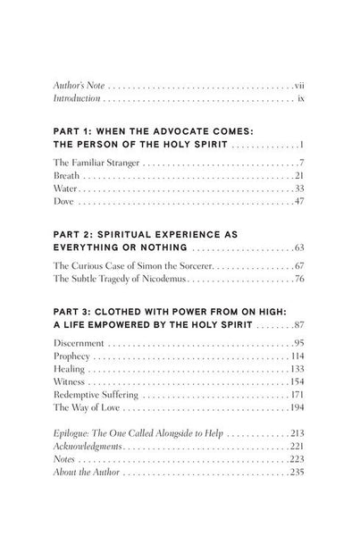 The Familiar Stranger: (Re)Introducing the Holy Spirit to Those in Search of an Experiential Spirituality