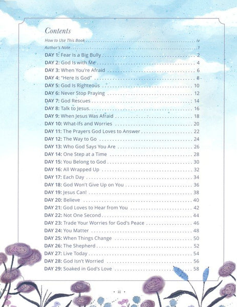Calm Thoughts for Kids: 90 Devotions for Anxious Days