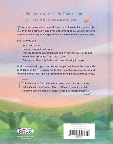 Calm Thoughts for Kids: 90 Devotions for Anxious Days