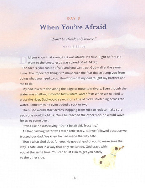 Calm Thoughts for Kids: 90 Devotions for Anxious Days
