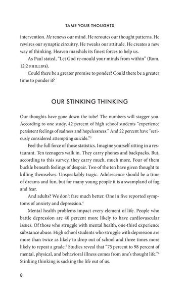 Tame Your Thoughts: Three Tools to Renew Your Mind and Transform Your Life