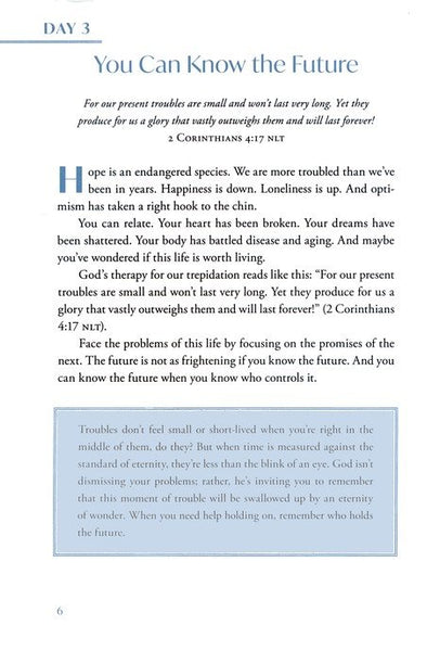 Hope for Hard Days: 90 Reflections of Comfort, Calm, and the Certainty of Heaven