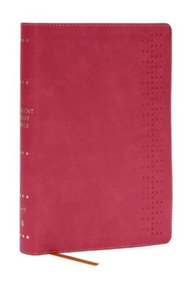 NKJV The Student Study Bible: A Guide to Knowing and Living God's Word, Pink