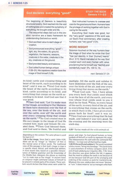 NKJV Color Code Study Bible: Reveal God's Truth Color by Color, Brown