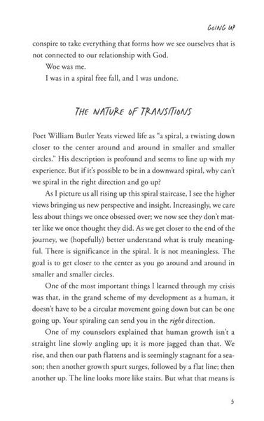 Blessed Are The Spiraling : How the Chaotic Search for Significance Can Lead to Joy Through Life's Shifting Seasons