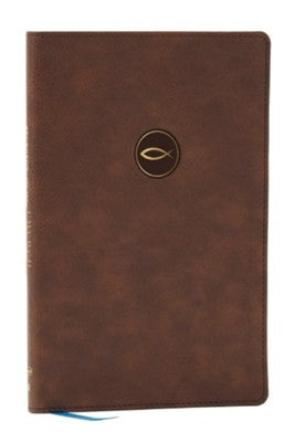 NKJV Spurgeon and the Church: Acts through Revelation with Devotions from Charles Spurgeon, Brown