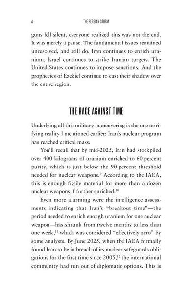 The Persian Storm: Biblical Prophecy and Iran's Last Threat to Israel