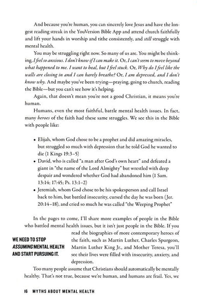 Heal Your Hurting Mind: Biblical Hope for Anxiety, Depression, Burnout, and the Emotions No One Talks About