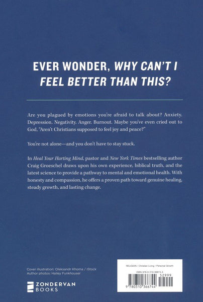 Heal Your Hurting Mind: Biblical Hope for Anxiety, Depression, Burnout, and the Emotions No One Talks About