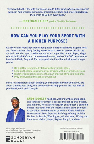 Lead with Faith, Play with Purpose: A 100-Day Devotional for Athletes