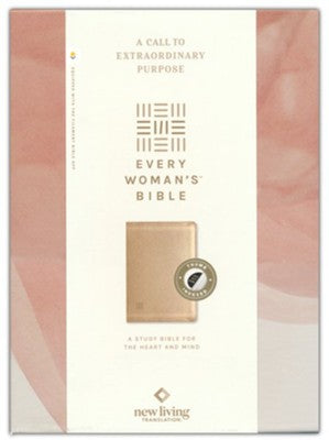 NLT Every Woman's Bible, Filament-Enabled Edition, LeatherLike, Gold