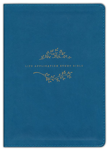 NLT Life Application Study Bible, Third Edition, Teal Blue