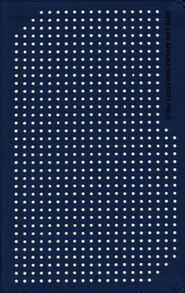 NLT Boys Life Application Study Bible, Blue Neon Glow