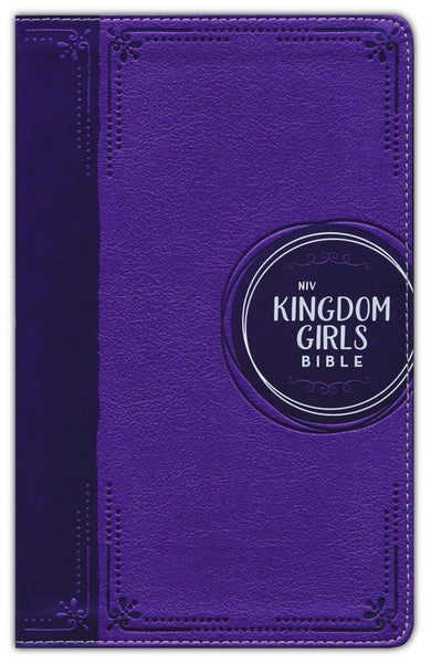 NIV, Kingdom Girls Bible, Comfort Print, Purple, Leathersoft