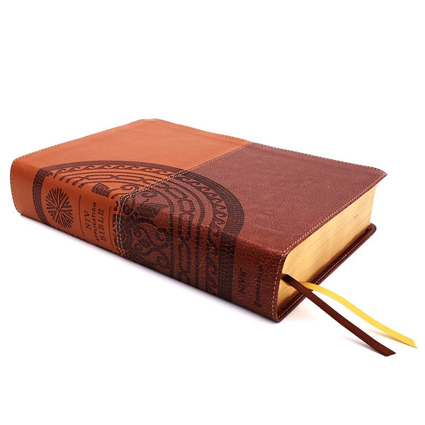 NIV Application Bible, Comfort Print, Brown