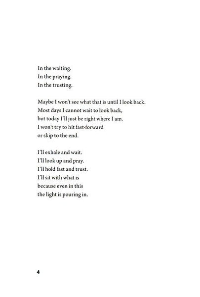 Getting Through What You're Going Through: Notes and Poems for Hoping and Becoming