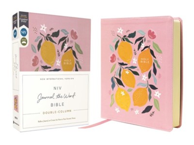 NIV Journal the Word Bible, Pink